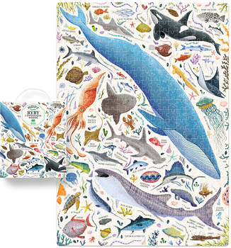 Puzzle Czuczu Puzzlove Ryby i zwierzęta wodne 200 elementów (5902983492443)