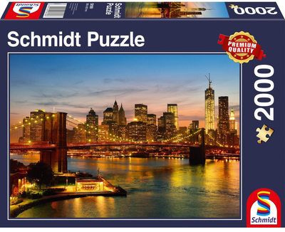 Puzzle Schmidt New York Quality 2000 elementów (4001504581893)