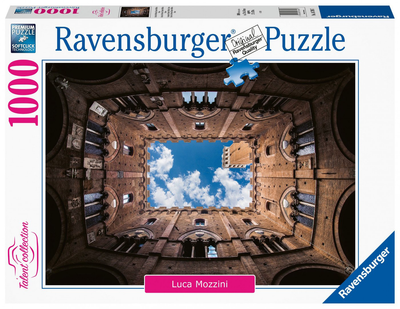 Puzzle Ravensburger Palazzo Pubblico Włochy 1000 elementów (4005556167807)