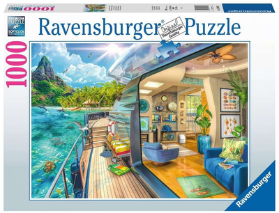 Puzzle Ravensburger Tropical Island Charter 1000 elementów (4005556169481)