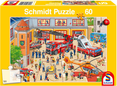 Puzzle Schmidt Dzień Dziecka w straży pożarnej 60 elementów (4001504564490)