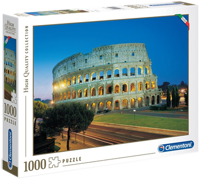 Puzzle Clementoni HQ Roma - Colosseo 1000 elementów (8005125394579)