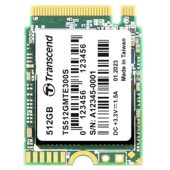 SSD диск Transcend 300S 512GB NVMe M.2 2230 PCIe 3.0 x4 3D