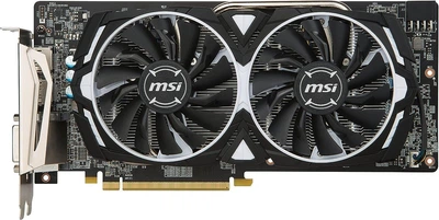 Вiдеокарта MSI PCI-Ex Radeon RX 580 ARMOR 8G OC GDDR5 256bit Б\В - Б/У