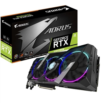 Відеокарта Gigabyte PCI-Ex GeForce RTX 2080 Super Aorus 8GB GDDR6 256bit (Type-C, 3 x HDMI, 3 x Display Port) Б\В - Б/У