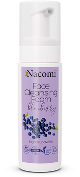 Pianka oczyszczająca do twarzy Nacomi Face Cleansing Foam Blueberry 150 ml (5902539713985)