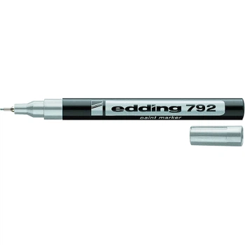 Маркер Edding для декоративных работ Paint E-792 0.8 мм Серебряный (e-792/13)
