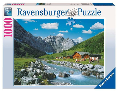 Пазл Ravensburger Карвендельські гори Австрія 1000 елементів (4005556192168)