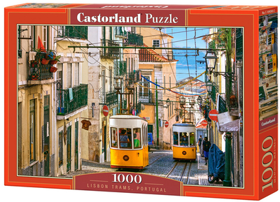 Пазл Castor Лісабонські трамваї Португалія 1000 елементів (5904438104260)