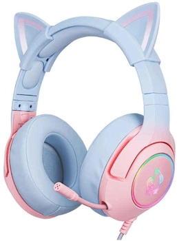 Słuchawki Onikuma K9 USB Cat Ear Pink blue (ON-K9_CAT/RB)