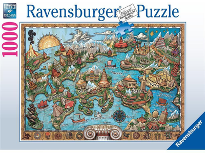 Puzzle Ravensburger Atlantyda 1000 elementów (4005556167289)