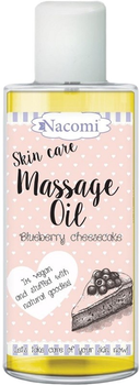 Olejek do masażu Nacomi Massage Oil Blueberry Cheesecake 150 ml (5901878685946)