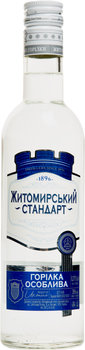 Горілка Житомирський стандарт особлива 0.375 л 38% (4820001623826)