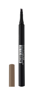 Pisak do brwi Maybelline Tatoo Brow Micro Pen 130 Deep Brown 1.1 ml (3600531442873)