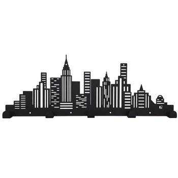 Вешалка Настенная 50см х 18см Glozis City H-053