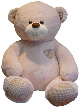М'яка іграшка Tulilo Плюшевий ведмедик Октавіан кремовий 75 см (5904209891764)