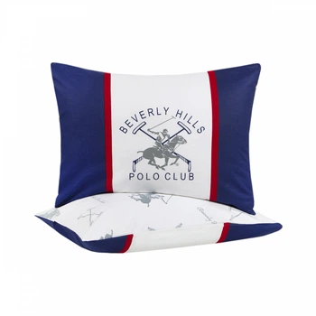 Наволочки Beverly Hills Polo Club BHPC 001 Dark Blue 50*70 (2 шт) (2000022202428)