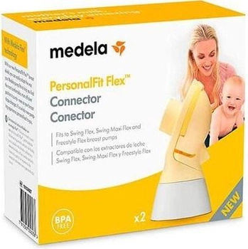 Конектор для молоковідсмоктувача Medela PersonalFit Flex Connector 2 шт (7612367056236)