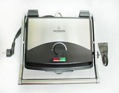Гриль електричний Crownberg CB-1067, 2000 Вт