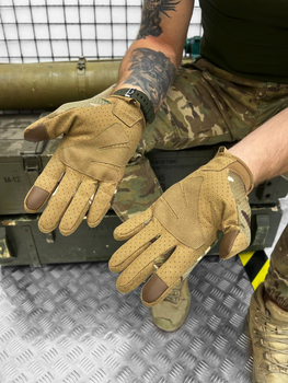 Тактичні рукавички Elite Tactical Gloves Multicam XL