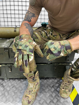 Тактичні рукавички M-Pact Tactical Gloves Multicam L