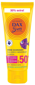 Krem ochronny Dax Sun dla dzieci i niemowląt SPF 50+ 75 ml (5900525053459)
