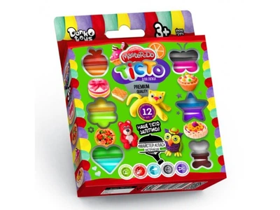 Тесто для лепки Master Do, Danko Toys, 12 цветов