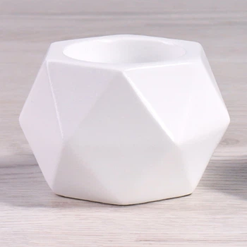 Подсвечник геометрический MBM HOME SK-36 WHITE белый