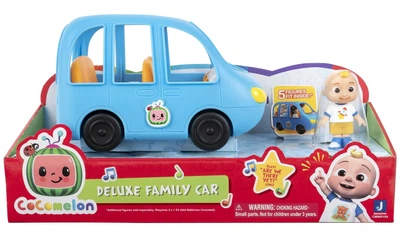 CoComelon Ігровий набір Deluxe Vehicle Family Fun Car Vehicle світло і звук