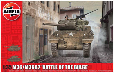 Plastikowy model do złożenia Airfix czołg M36/M36B2 Battle of the Bulge (5055286662300)