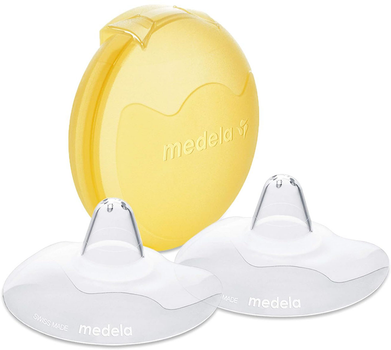 Силіконові накладки на груди для годування Medela Breastfeeding Nipples Contact G 24 мм 2 шт (7612367016681)