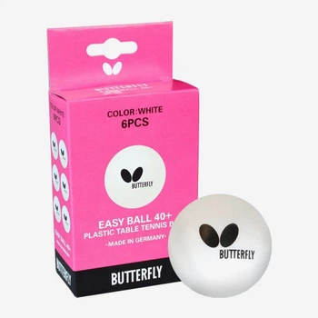 Мячики Butterfly Easy Ball 40+ 6pcs