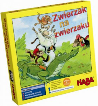 Gra planszowa Haba Zwierzak na zwierzaku (4010168034492)