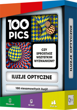 Gra planszowa Rebel 100 Pics: Iluzje optyczne (5902650617995)