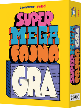 Gra planszowa Rebel Super Mega Fajna Gra (5902650617438)