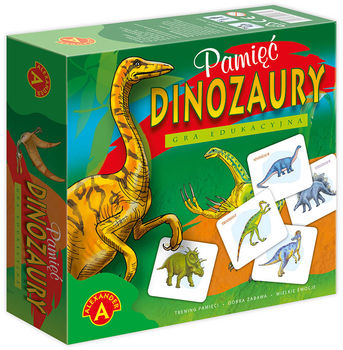 Настільна гра Alexander Пам'ять - Динозаври (5906018005332)