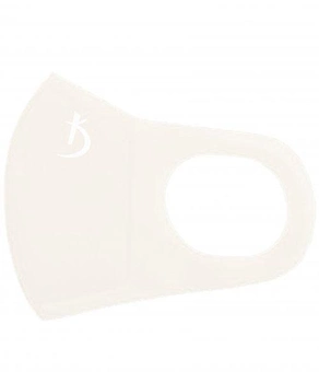 Двухслойная маска Kodi из неопрена без клапана, белая с логотипом