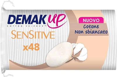 Płatki kosmetyczne Demakup Oval Sensitive 48 stz (3133200093262)
