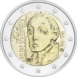 Монета Фінляндія 2 євро 2012 «50 років від дня народження художниці Гелени Шерфбек» UNC (KM#182)