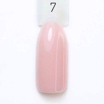 Гель-лак для нігтів Bravo №7 Бежево-рожевий Beige pink 10мл
