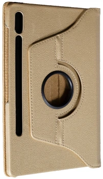 Чехол 360 на планшет Samsung Galaxy Tab S9 FE Plus (12,4'') gold
