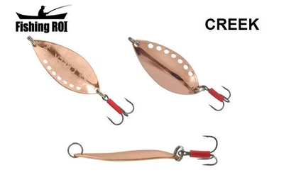 Блесна Fishing Roi Spoons and Spinners Creek 14g Copper (9033)