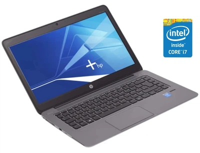 Ультрабук HP EliteBook Folio 1040 G2 / 14" (1600x900) TN / Intel Core i7-5600U (2 (4) ядра по 2.6 - 3.2 GHz) / 4 GB DDR3 / 120 GB SSD / Intel HD Graphics 5500 / WebCam б/у