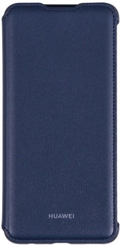 Etui z klapką Huawei Flip Cover do Y7 2019 Navy (6901443273584)