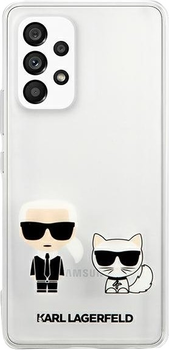 Etui Karl Lagerfeld Karl&Choupette do Samsung Galaxy A53 5G Transparent (3666339050764)