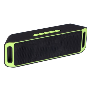 Портативная Bluetooth колонка Jeqang G62 Зелёная 1800 mah