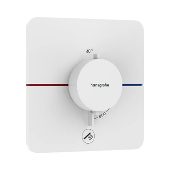 Смеситель для душа Hansgrohe ShowerSelect Q термостатический, белый матовый (15589700)