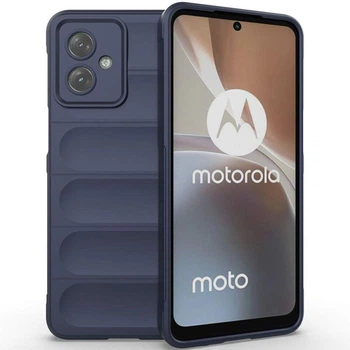 Чехол Wave Shield для Motorola Moto G54 / G54 Power бампер противоударный Blue