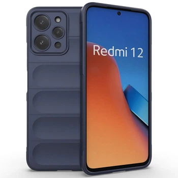 Чехол Wave&nbsp;Shield&nbsp;для Xiaomi Redmi 12 бампер противоударный Blue