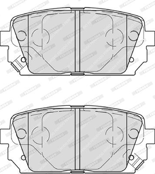 Колодки дискові гальмові, к-кт. Ferodo FDB4193